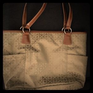 Kim Rogers Tan Satchel. Great condition.